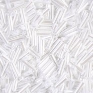 Miyuki Bugles 6mm kralen - White ceylon BGL2-528